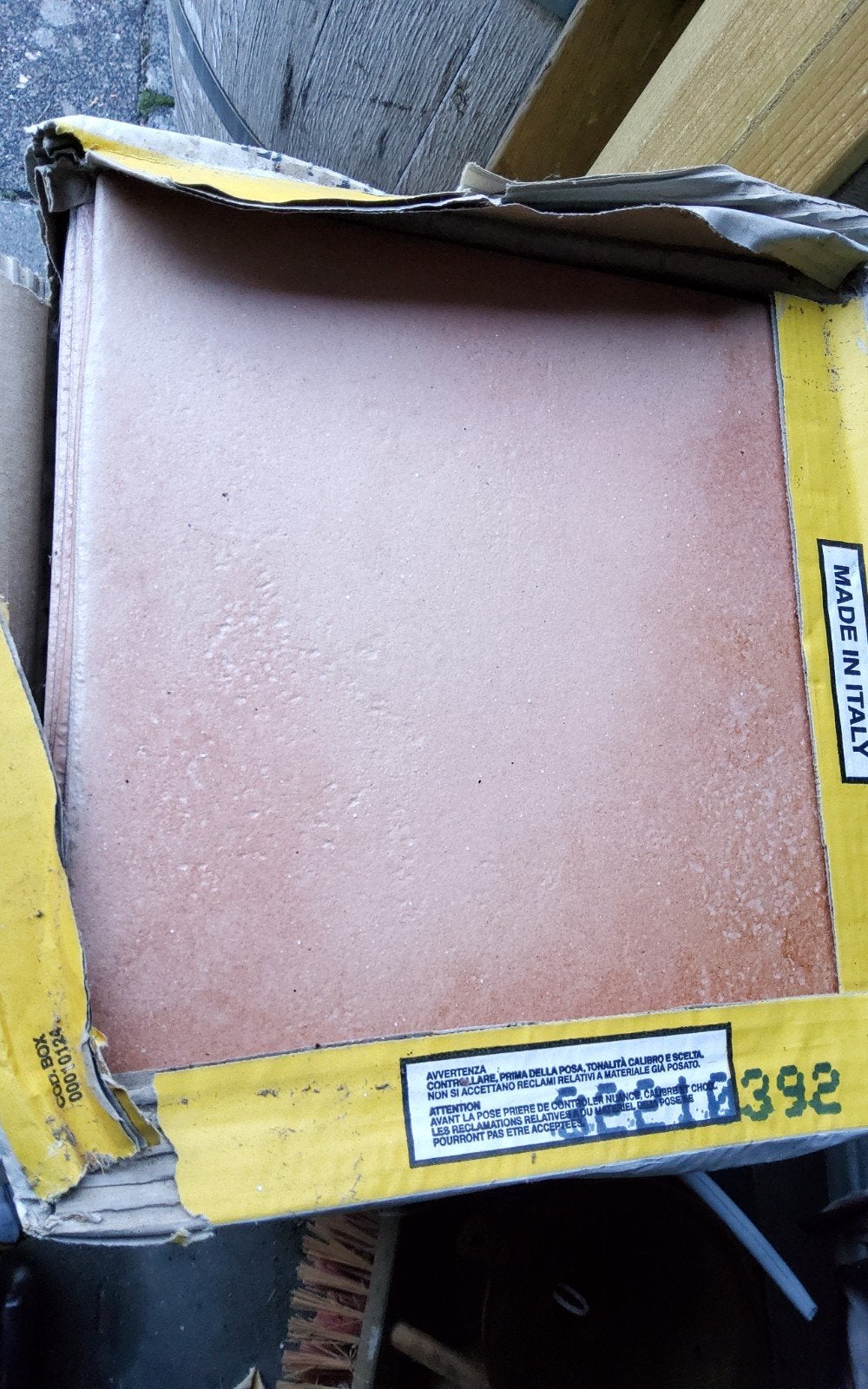 Monimola 30x30 cm terracotta tegels - Nieuw in doos, Ophalen, Keramiek, Nieuw, 5 tot 10 m²