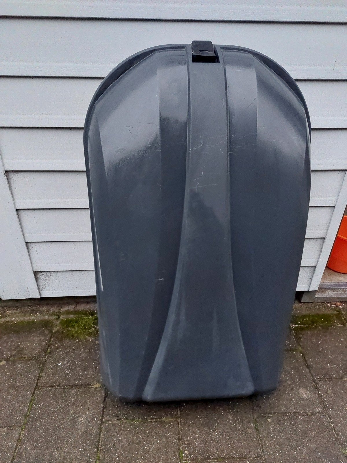 Dakkoffer met sleutel - klepje gebroken, maar te lijmen, Ophalen, Gebruikt