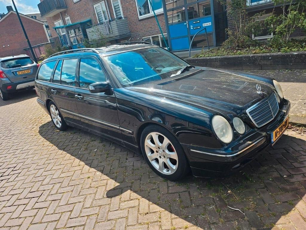 W210 combi met wat werk, Ophalen