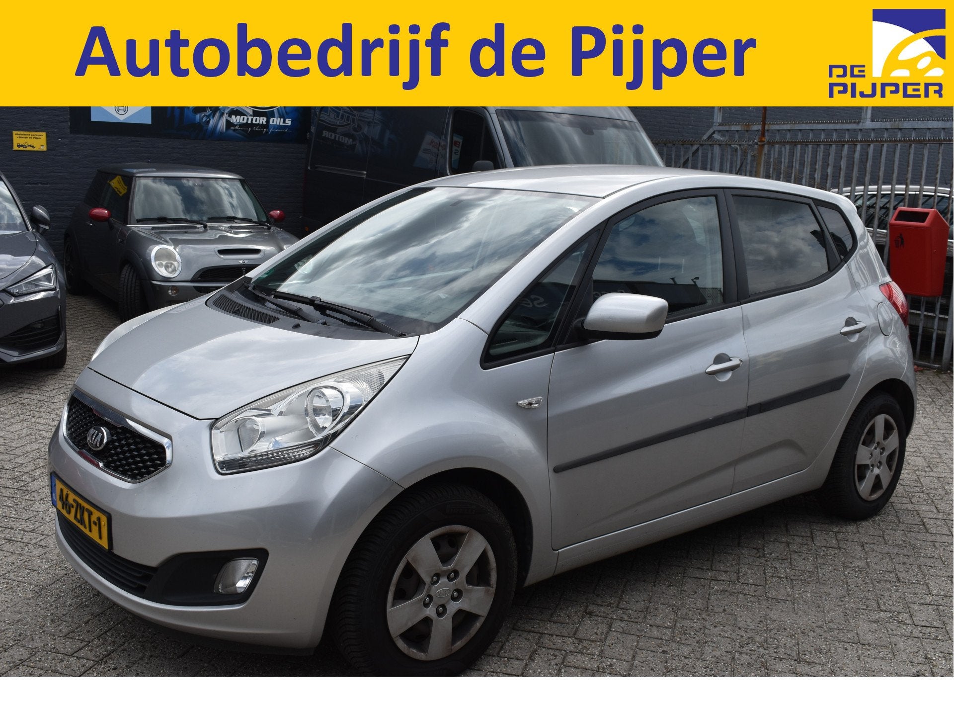 Kia Venga 1.6 CVVT Plus Pack BOEKJES,NAP EN ONDERHOUDSHISTOR, Auto's, 15 km/l, 1591 cc, 4 cilinders, Origineel Nederlands