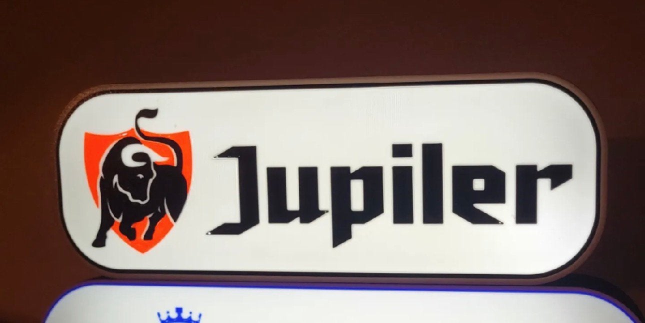 Jupiler Led Reclame 25 x 15 cm Nieuw, Ophalen of Verzenden, Nieuw, Reclamebord