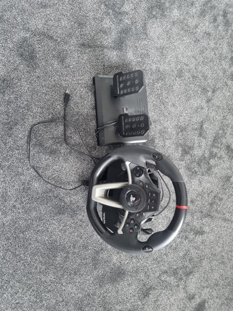 Stuur en gas/rempedaal, Ophalen of Verzenden, Zo goed als nieuw, Met 1 controller, Slim