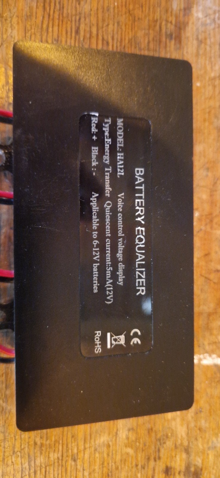 batterij balanser voor 4 accu's, Gebruikt