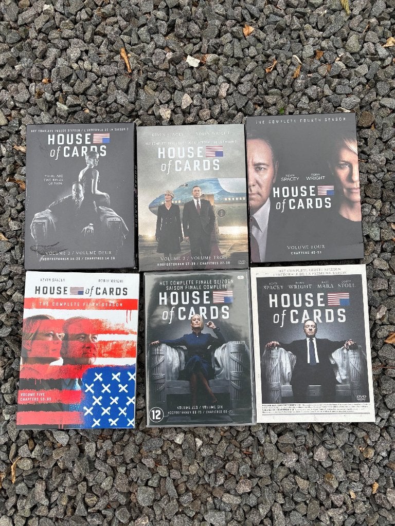 House of Cards 6 DVD's complete serie, Cd's en Dvd's, Gebruikt, Nederlands, Ophalen of Verzenden, Seizoen 3