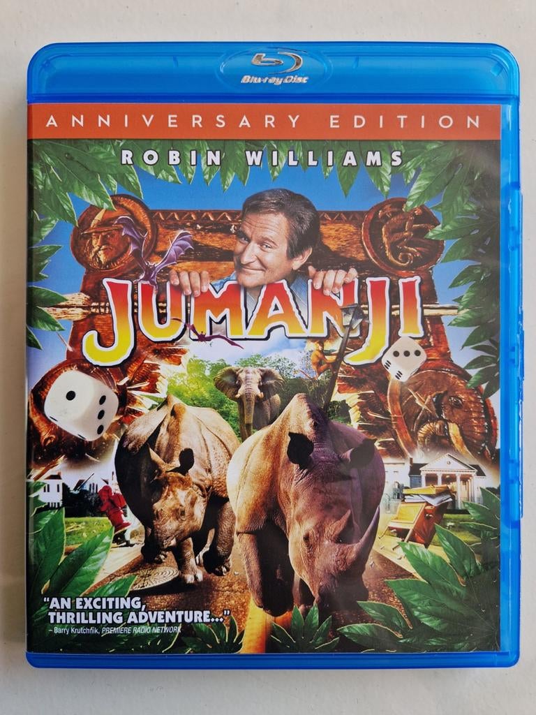 JUMANJI - ANNIVERSARY EDITION [BLU-RAY] Avontuur, Cd's en Dvd's, Blu-ray, Verzenden, Zo goed als nieuw, Avontuur