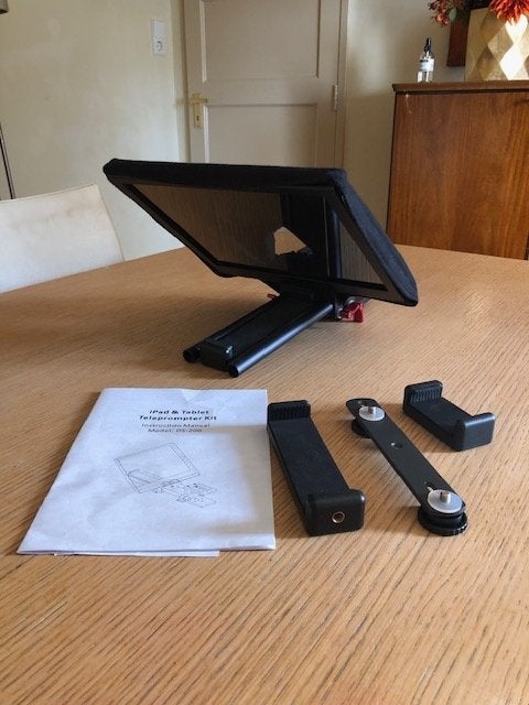 Teleprompter  voor I pad & Tablet, Ophalen, Zo goed als nieuw, Overige typen