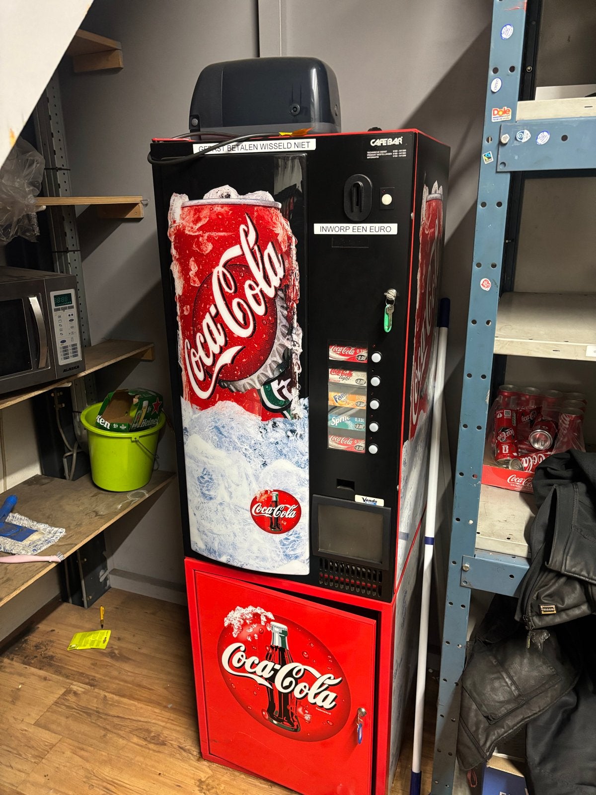 Coca-Cola Drankautomaat - Perfect voor kantoor/kantine, Ophalen, Gebruikt