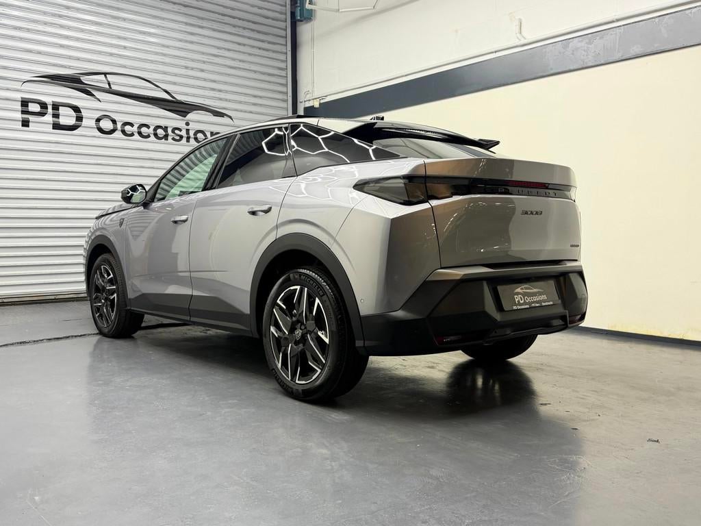 Peugeot 3008 1.2 Hybrid 145 GT - Pano - Focal - (360) Camera, Auto's, Peugeot, 145 pk, Zwart, 1199 cc, Leder en Stof