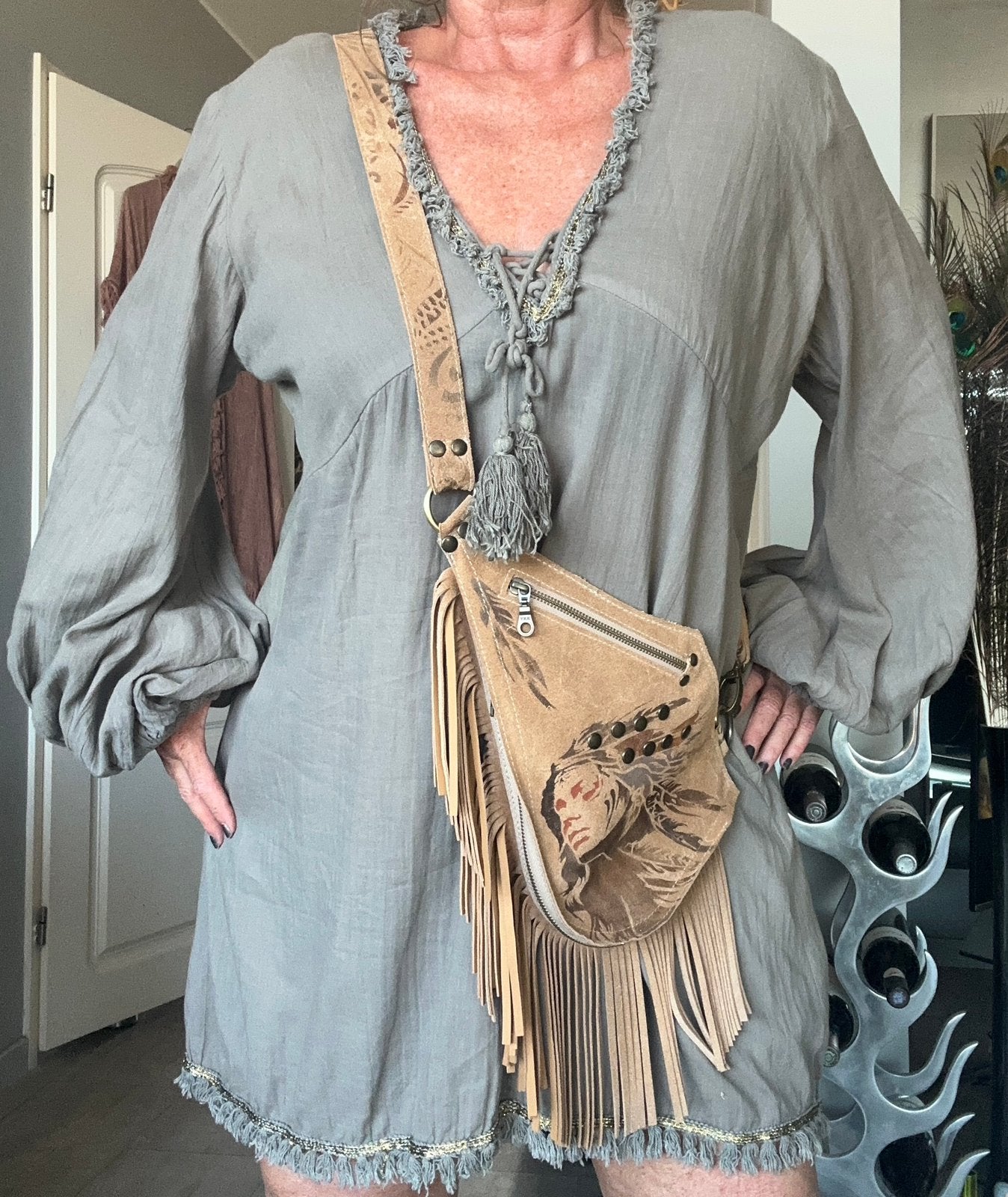 Ibiza mode , tuniek/ jurkje  , Xl, Ophalen of Verzenden, Zo goed als nieuw, Maat 46/48 (XL) of groter