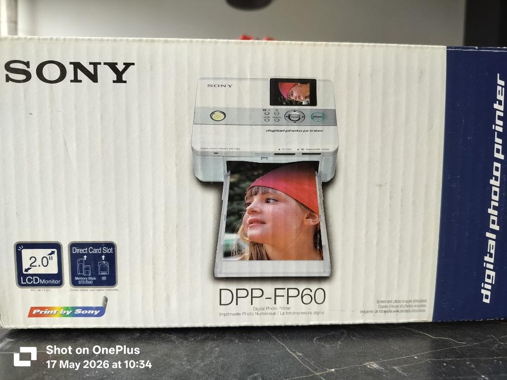 Sony Digital Photo Printer – Model DPP‑FP60, Ophalen of Verzenden, Gebruikt, Fotoprinter, Sony