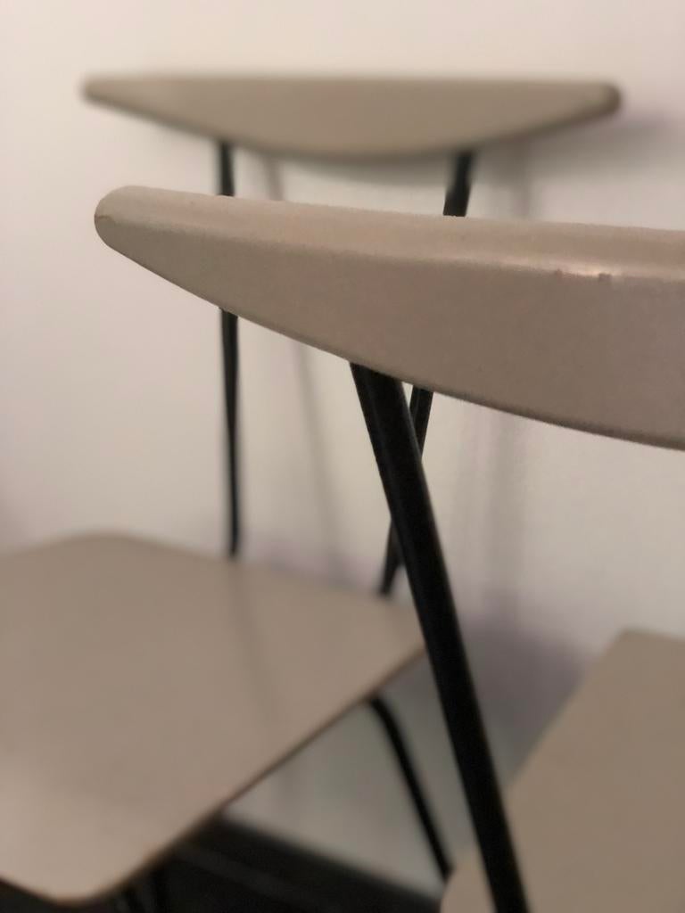 €150,- set stoelen jaren 50/60 Auping Wim Rietveld dress-boy, Ophalen