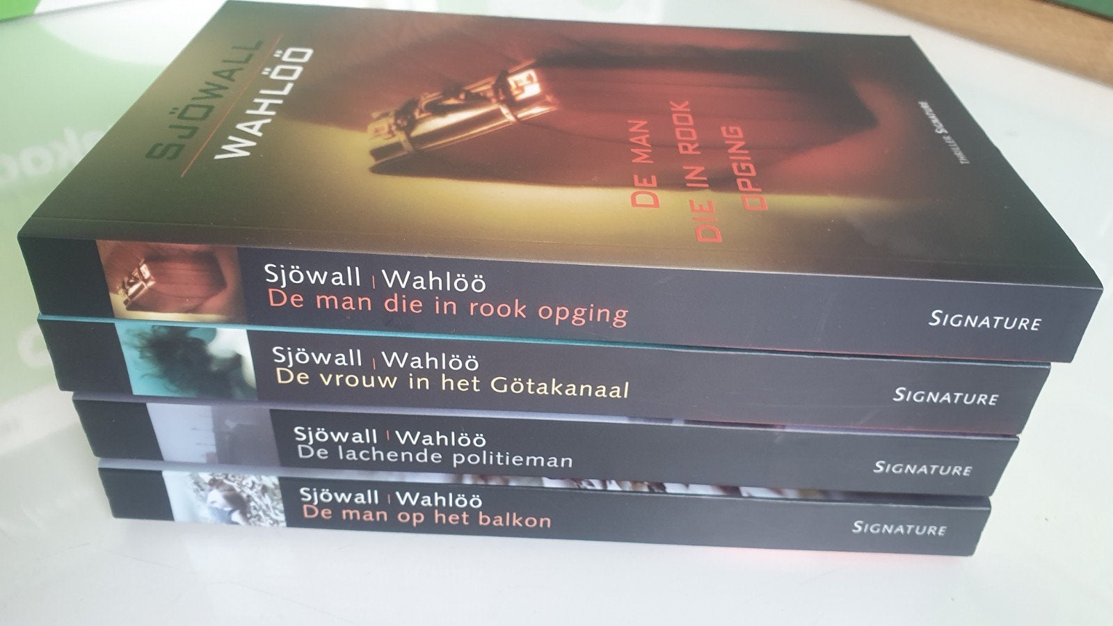 Sjöwall & Wahlöö - Martin Beck Serie, 4 boeken, mooi compact, Verzenden, Zo goed als nieuw