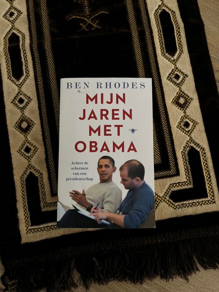 Mijn jaren met Obama - Boek, Ophalen of Verzenden, Zo goed als nieuw