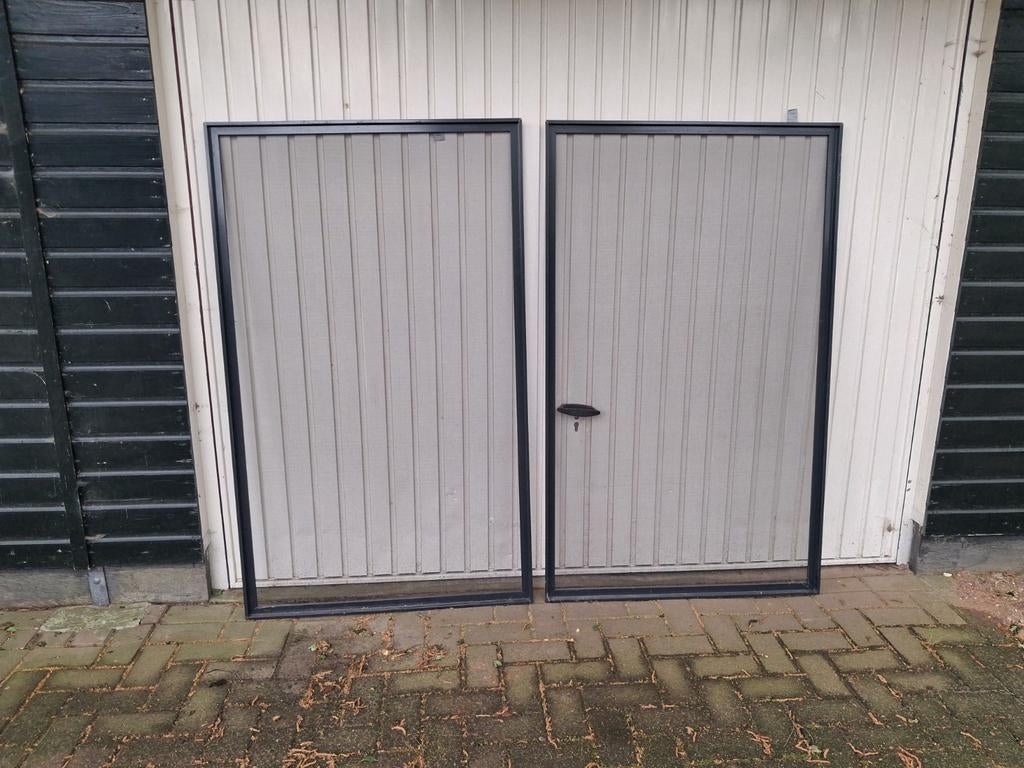 Horren, raam, Kunststof, Raamkozijn, Zo goed als nieuw, 75 tot 150 cm