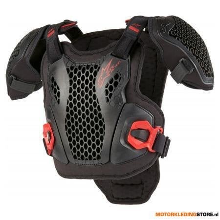 Alpinestars Bionic Action Youth Borstprotector, Zwart-Rood, Ophalen of Verzenden, Nieuw met kaartje