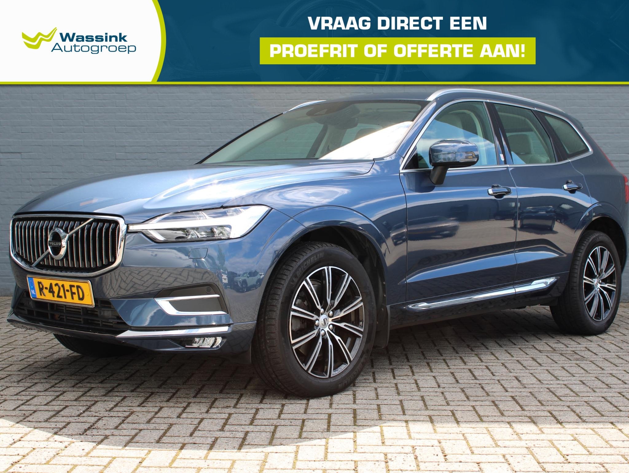 Volvo XC60 250pk Geartronic Inscription | Parkeersensoren I, Auto's, Stof, Gebruikt, 4 cilinders, 1969 cc