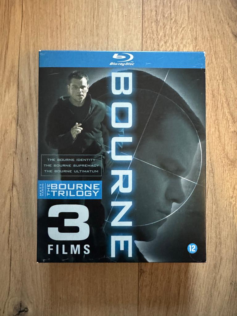 The Bourne Trilogy - 3 Films Blu-ray Boxset (Matt Damon), Ophalen of Verzenden, Zo goed als nieuw, Actie, Boxset