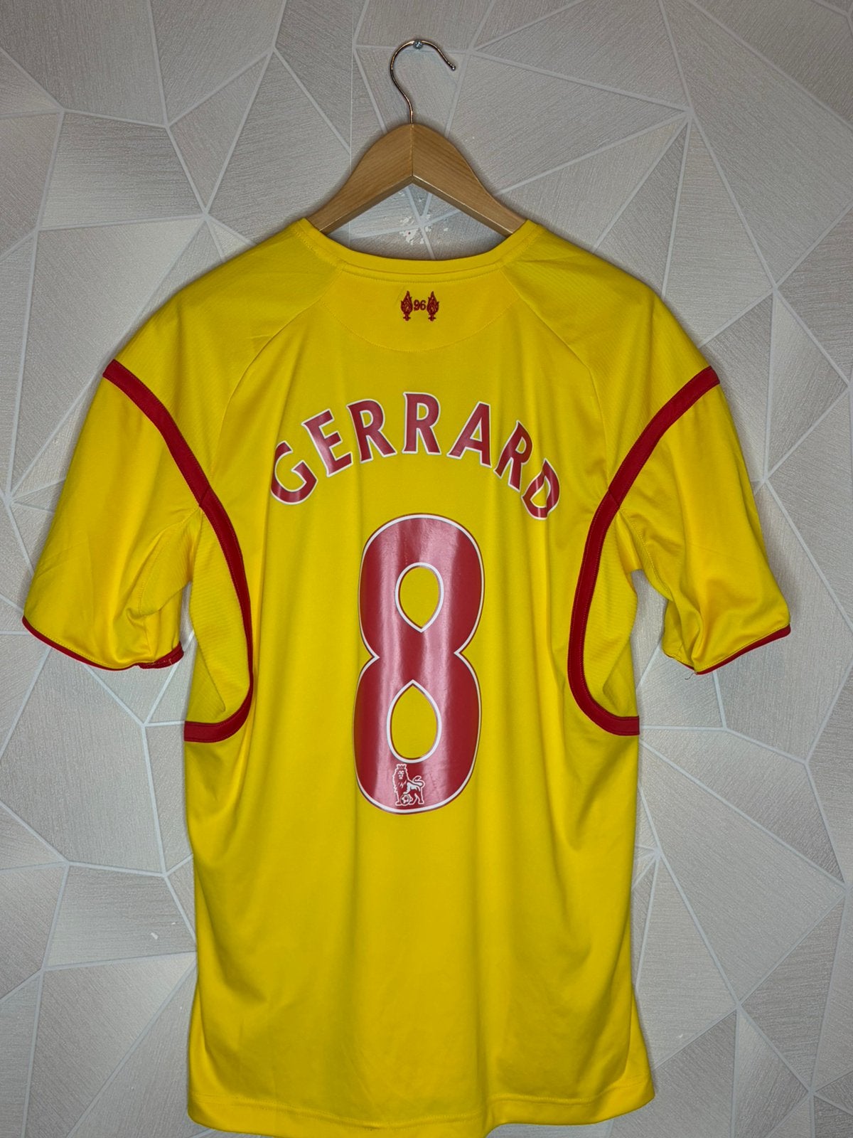 Liverpool fc 2014/2015 Gerrard, Shirt, ., Maat L, Ophalen of Verzenden