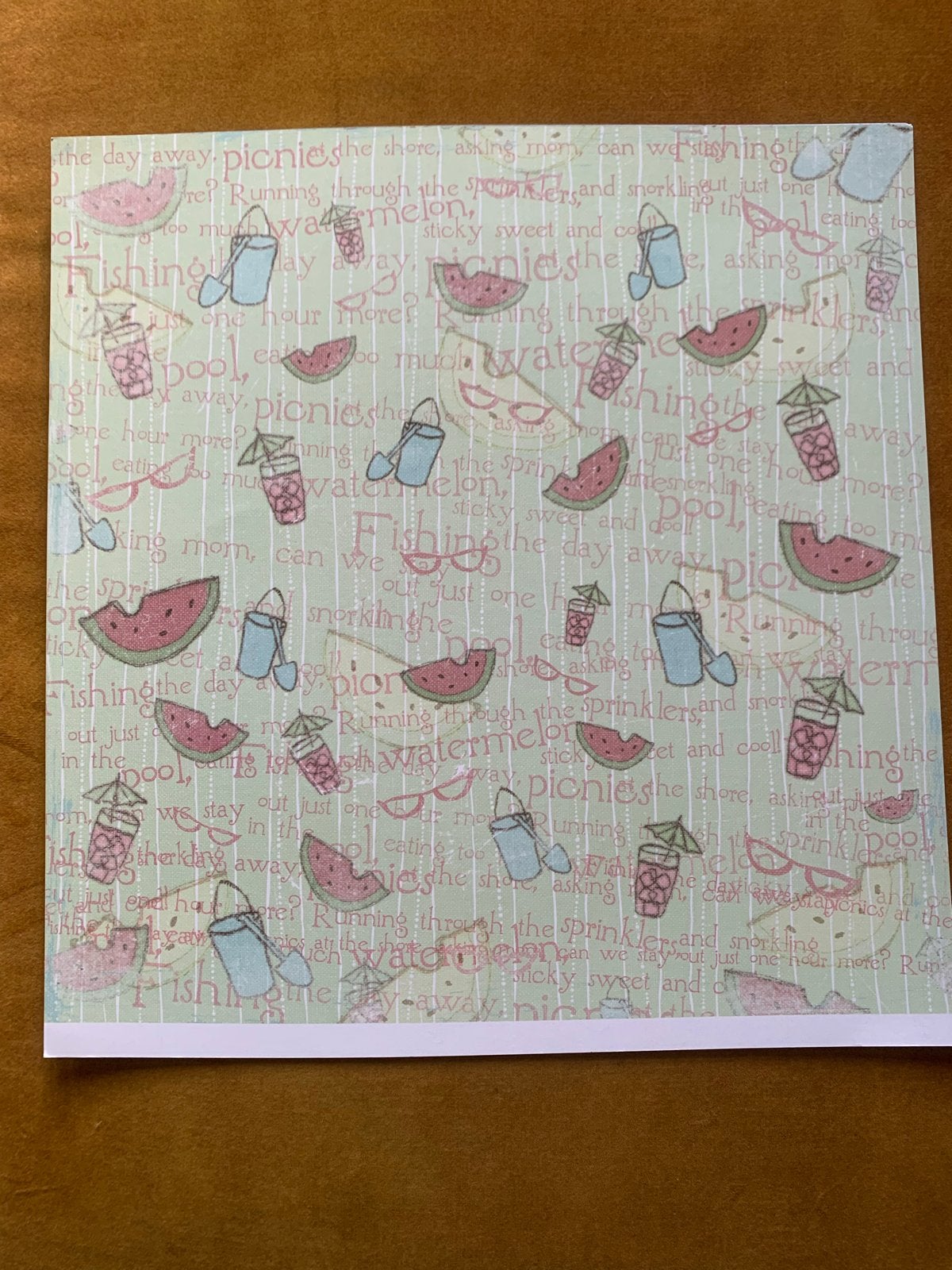 3x Jack&Jill papier voor kaarten en scrapbooking, Ophalen of Verzenden, Gebruikt, Papier of Karton, Overige merken