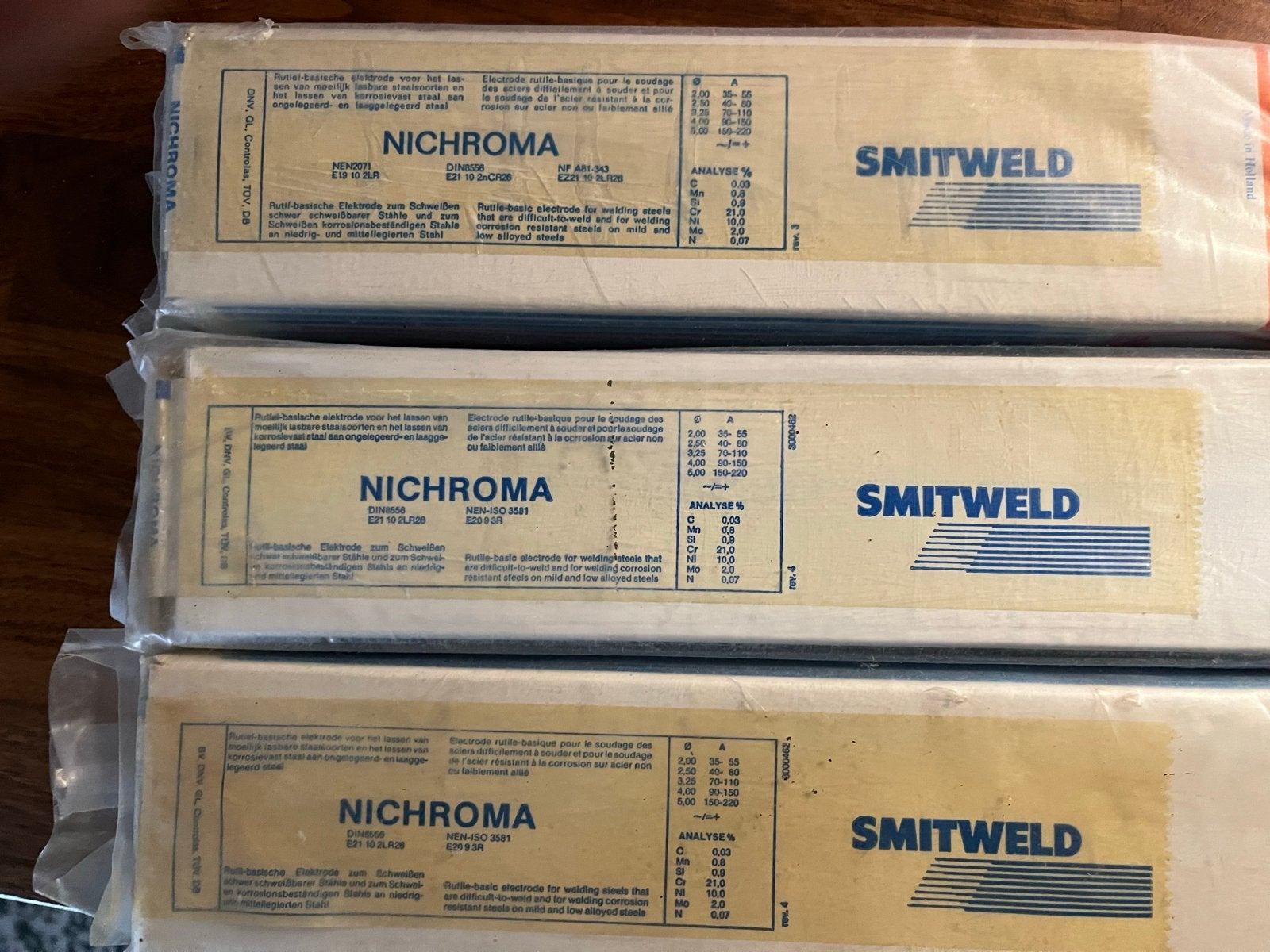 Nigroma Smitsweld Elektroden - Nieuw in verpakking, Ophalen, Nieuw, Elektroden