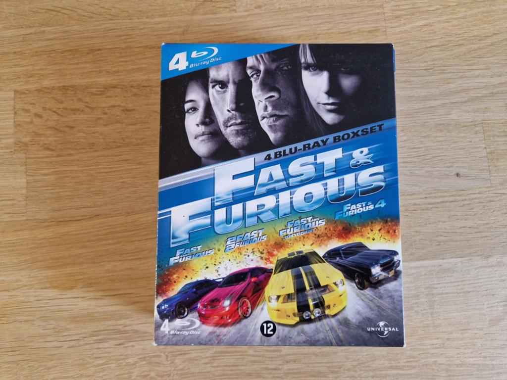 Fast & Furious blu ray box, Ophalen of Verzenden, Zo goed als nieuw, Actie