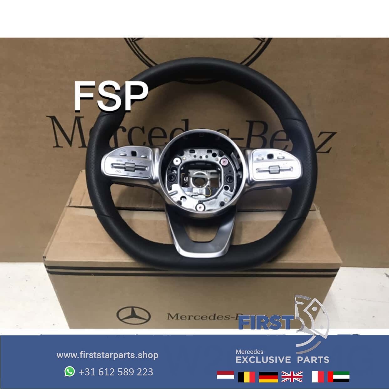 AMG STUUR A0004604602 ORIGINEEL Mercedes W177 W118 W205 C205, Gebruikt, -, Ophalen of Verzenden, -