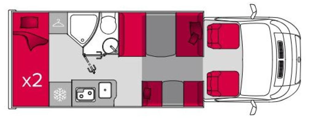 Foto 13 van PILOTE P696 2022 | 160PK | 6-PERS | BTW | HEFBED | BTW!