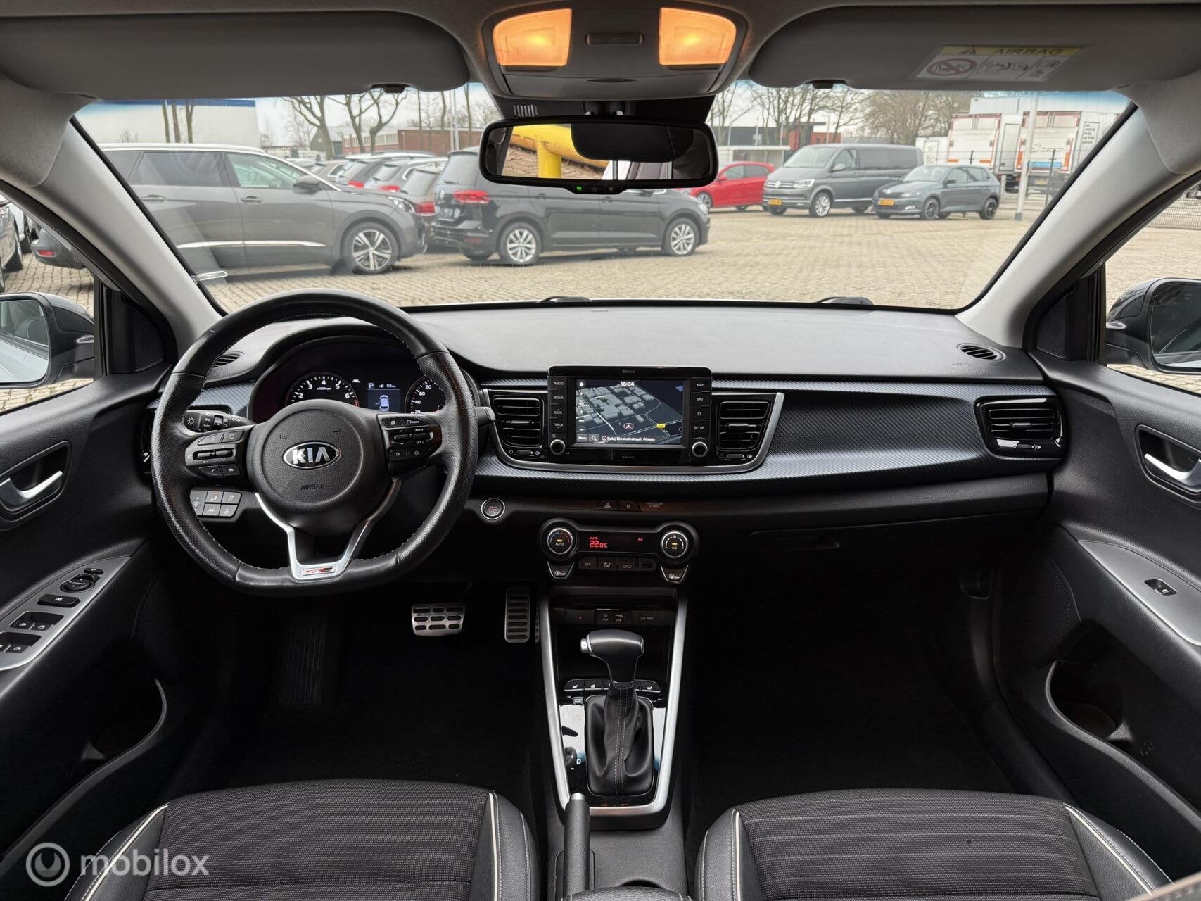 Kia Rio 1.0 T-GDi MHEV GT-Line AUTOMAAT | TOPSTAAT |, Gebruikt, Automatische klimaatregeling, Bedrijf, 3 cilinders
