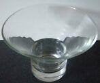 Schaal Vaas van Glas, Ophalen of Verzenden, Zo goed als nieuw, Transparant, Glas