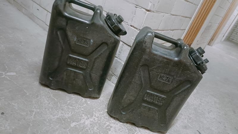 WATERKANISTER 20 l --- 2 pcs, Ophalen, Gebruikt