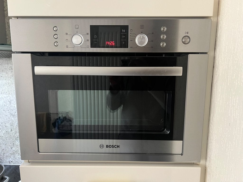 Bosch Hbc84k553 Inbouw Combimagnetron, Witgoed en Apparatuur, Ophalen, Combimagnetron, Gebruikt, 60 cm of meer