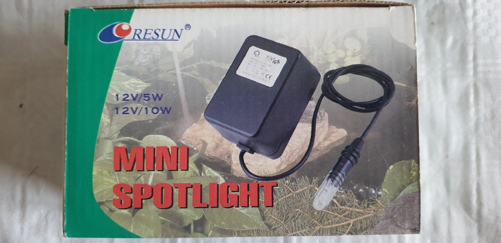 Resun mini spotlight 12V 10 W, Ophalen of Verzenden, Nieuw, Vijververlichting