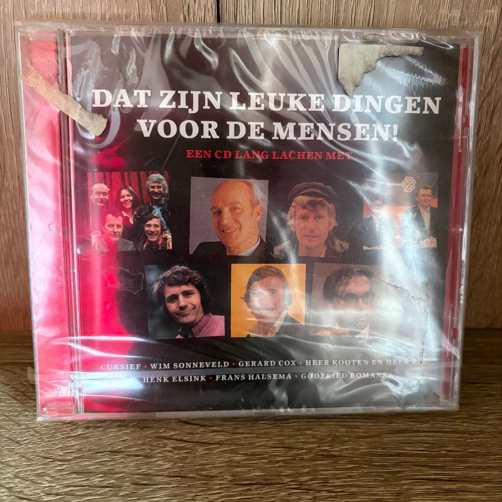 CD - Cabaret - Dat zijn leuke dingen voor de mensen - Nieuw, Cabaret of Kleinkunst, Ophalen of Verzenden, Verzamelalbum, Nieuw in verpakking