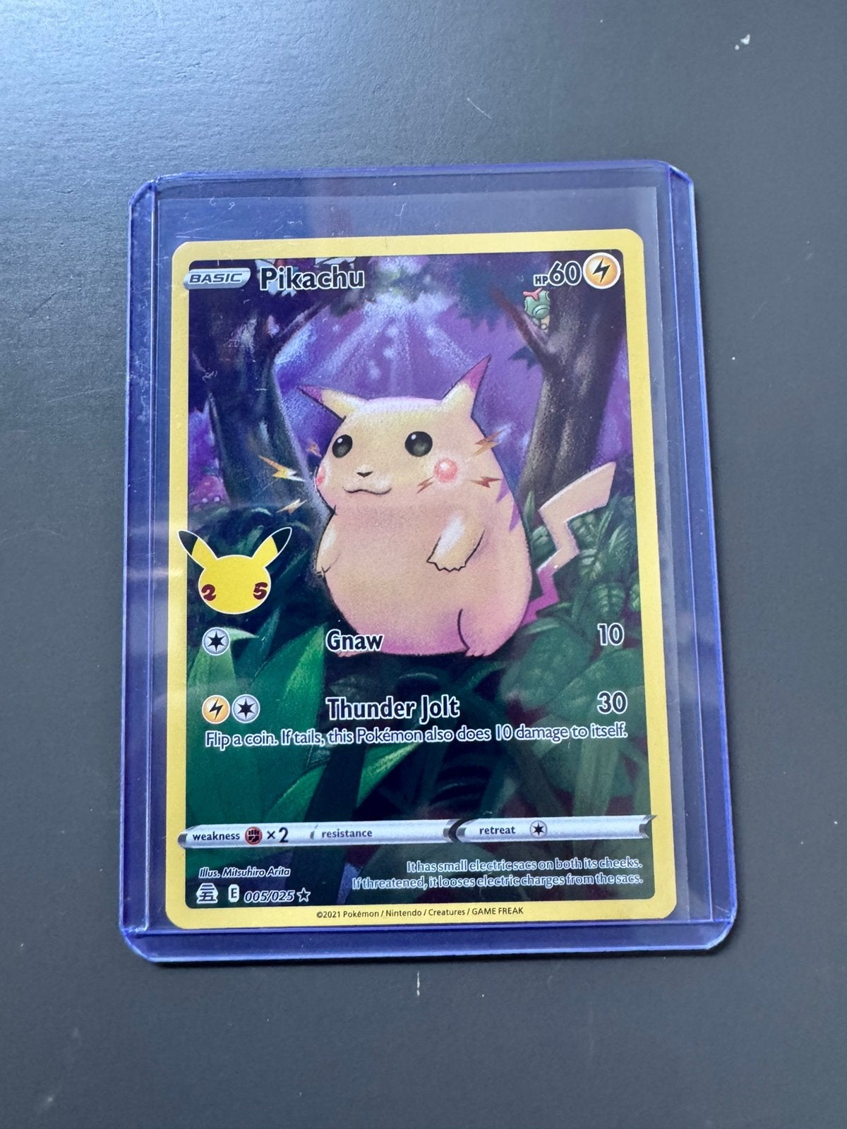 Pikachu CEL #005, Ophalen of Verzenden, Nieuw, Losse kaart