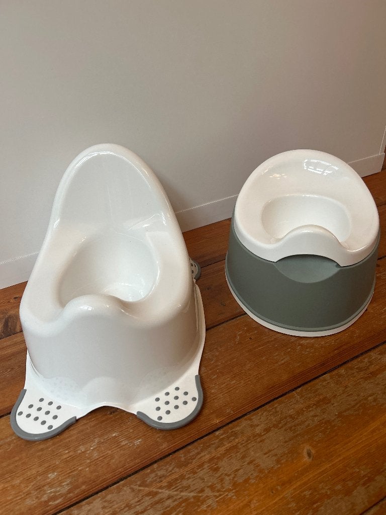 2 potjes voor zindelijkheidstraining, Kinderen en Baby's, Ophalen, Zo goed als nieuw