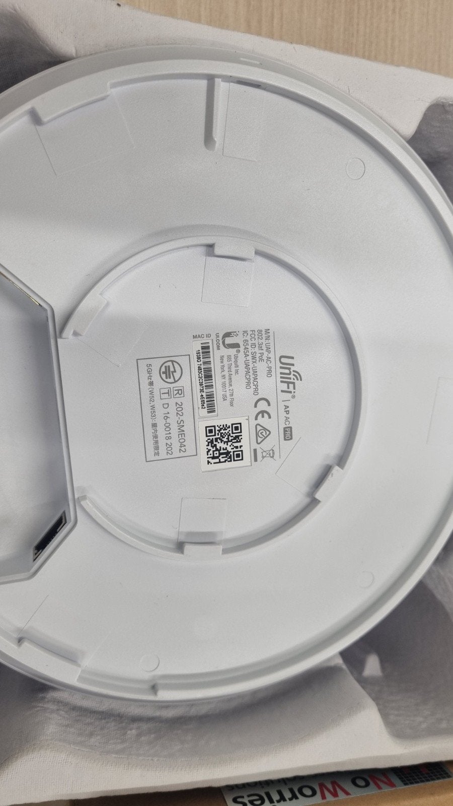 Ubiquiti UniFi AP AC Pro Accesspoint, Computers en Software, Verzenden, Gebruikt, Ubiquiti