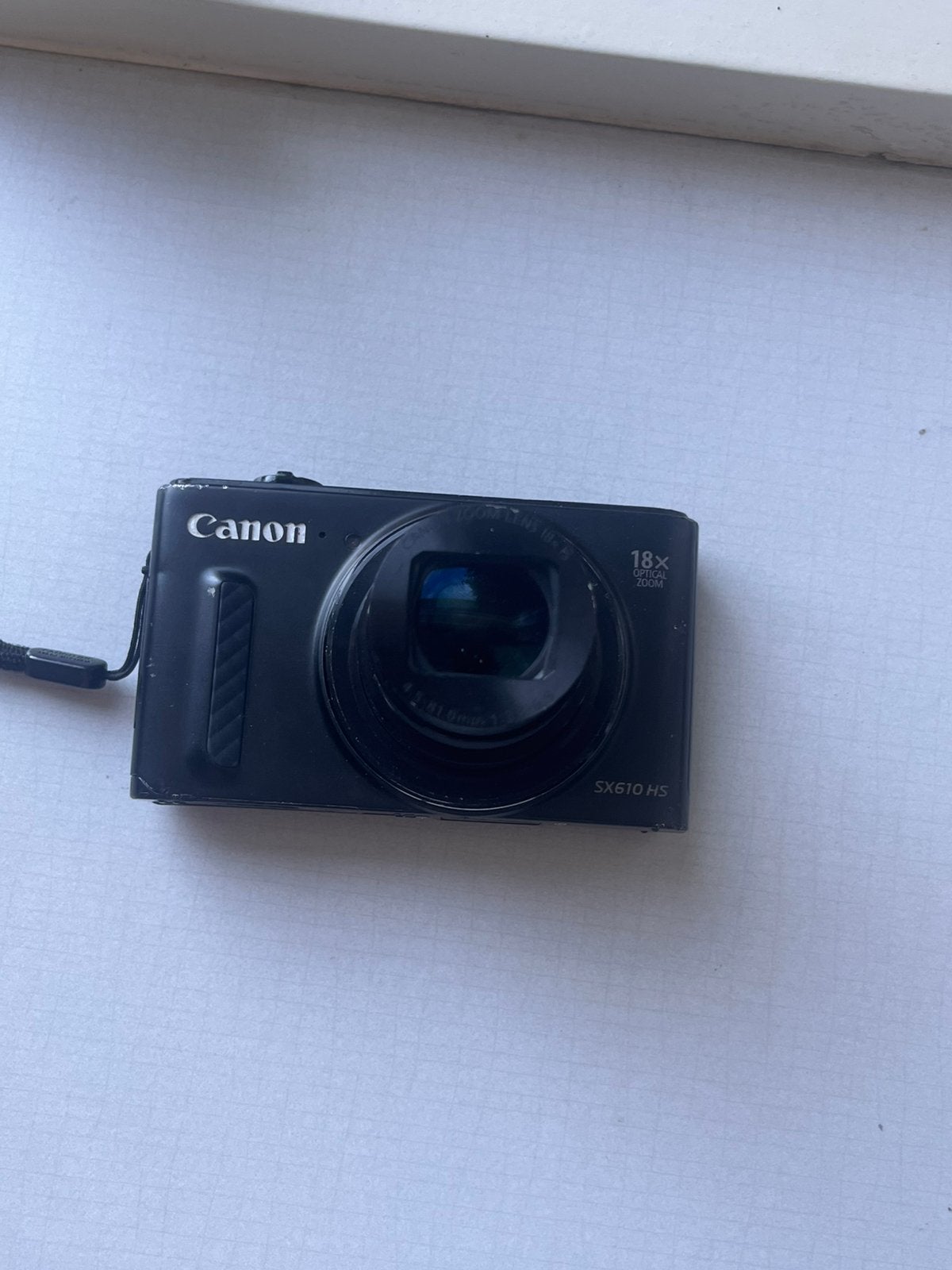 Canon PowerShot SX610 HS voor reparatie of onderdelen, Canon, Ophalen of Verzenden, Compactcamera, Niet werkend