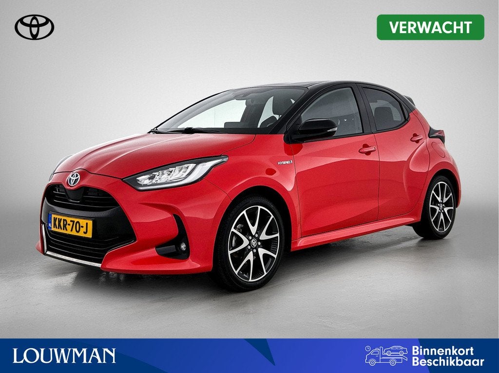 Toyota Yaris 1.5 Hybrid Style | Head-up Display | Stoel+stuu, Auto's, Toyota, Bedrijf, Te koop, Yaris, ABS, Achteruitrijcamera