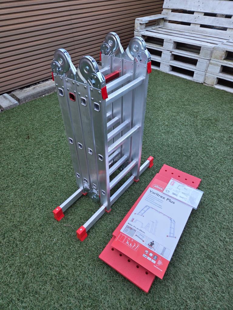 NIEUW Altrex Varitex Plus 4x3 vouwladder met platform, Ophalen, Nieuw