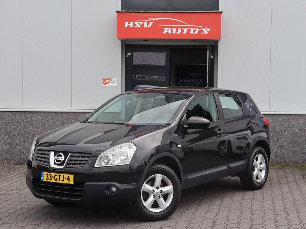 Nissan Qashqai 1.6 Visia airco LM 4-deurs org NL, Auto's, Nissan, Voorwielaandrijving, 1272 kg, 15 km/l, Gebruikt