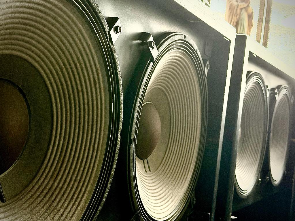 Stage Accompany JBL vintage! SB45, M57, PPA1200, F9, BB, etc, Gebruikt, 120 watt of meer, Front, Rear of Stereo speakers, Ophalen