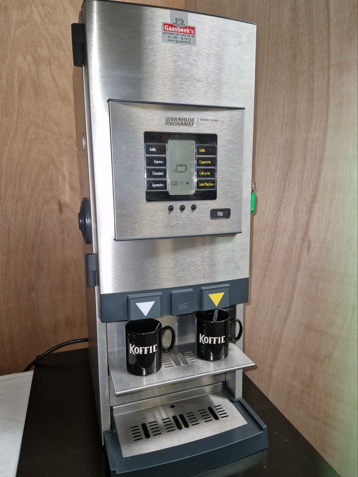 Bravilor Bonamat rvs koffiemachine instant koffie vriesdroog, Ophalen, Zilver, Metaal, Overige merken