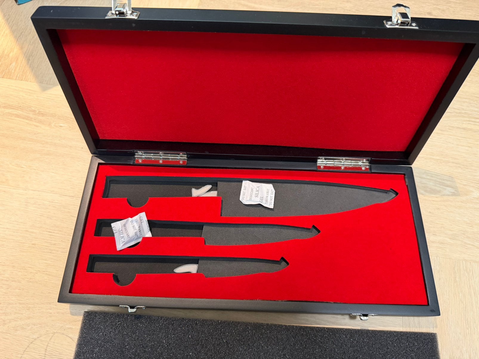 Mooie Messenkoffer Koksmessen Samura Damascus, Ophalen of Verzenden, Zo goed als nieuw