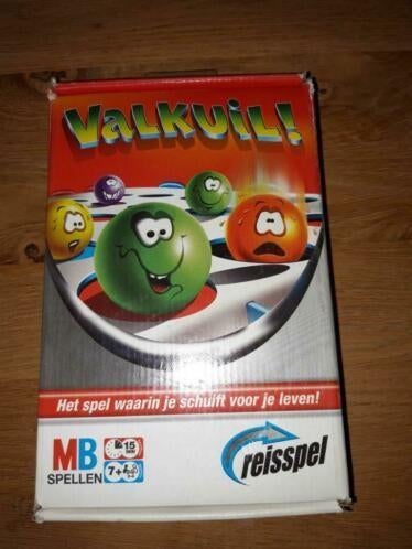 Valkuil reisspel niet compleet, Hobby en Vrije tijd, Gezelschapsspellen | Bordspellen, Ophalen of Verzenden, Gebruikt, Reisspel