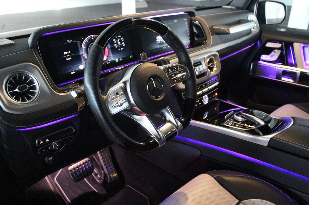 Mercedes-Benz G-Klasse 63 AMG Manufaktur/Night pakket/Magno, Auto's, Mercedes-Benz, Automaat, 12 maanden, Zwart, Leder
