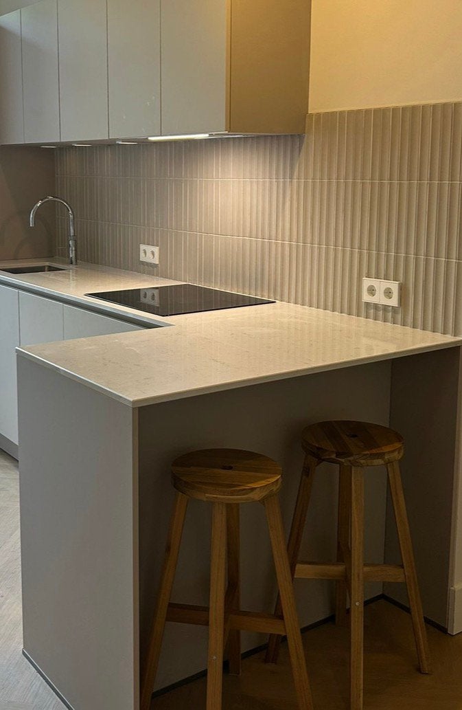 Tegels over kitkat beige  (23 stks)  11,5 x 23 cm, 60 cm of meer, Nieuw, Ophalen of Verzenden, Minder dan 5 m²