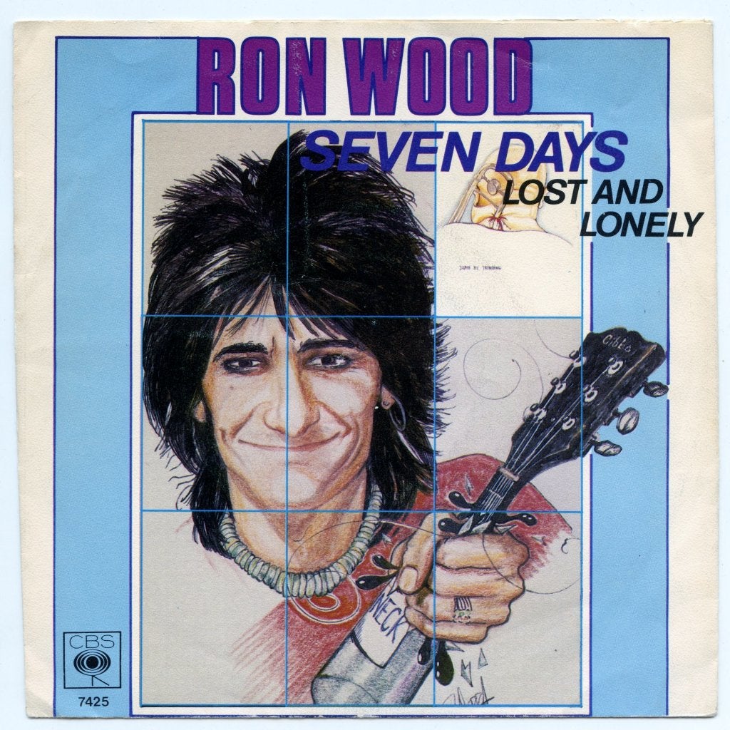 Ron Wood - Seven Days, Ophalen of Verzenden, Gebruikt, 7 inch, Rock en Metal