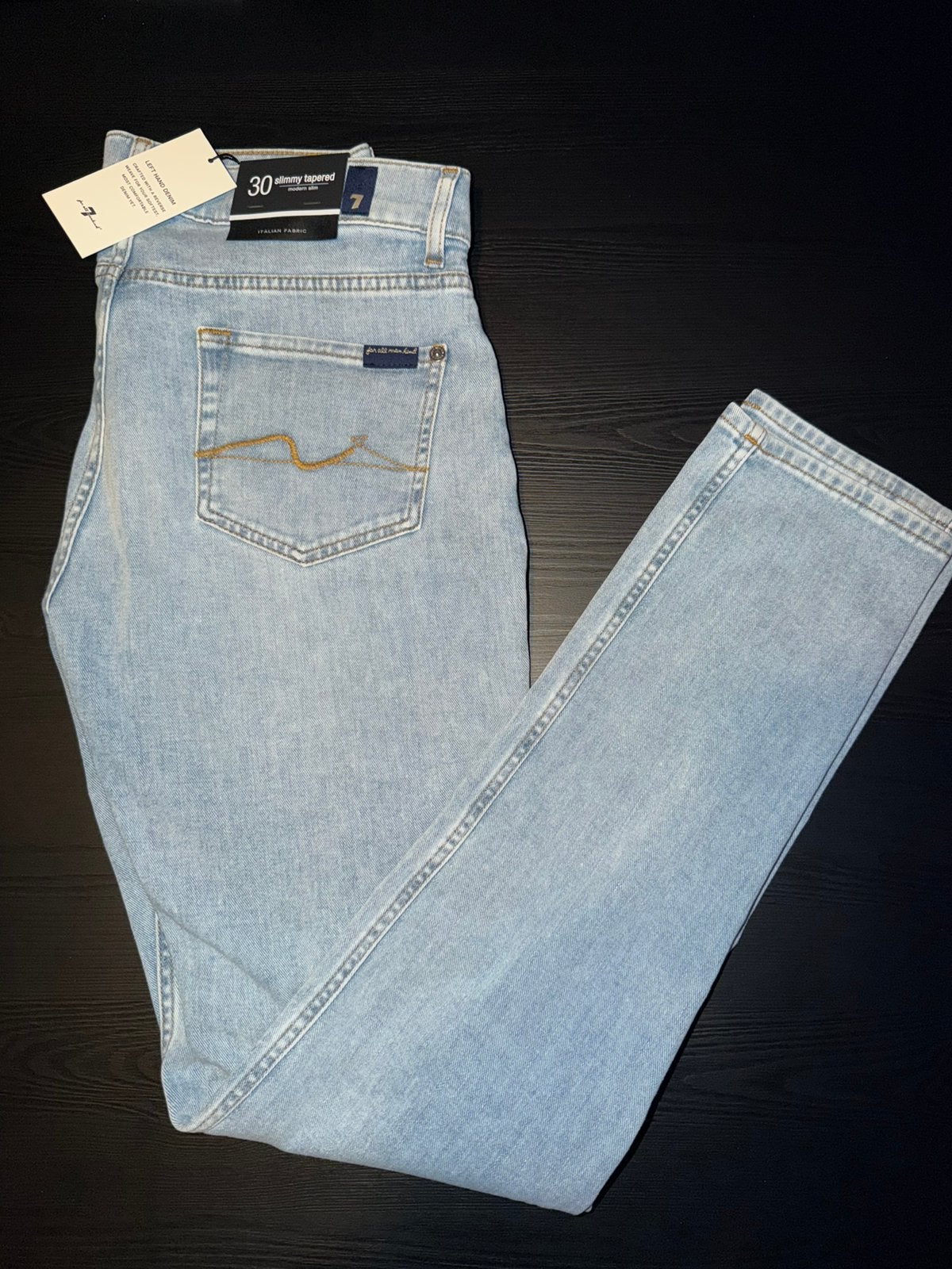 Seven jeans 7 for all mankind Nieuw origneel maat 30, Ophalen of Verzenden, Zo goed als nieuw, Blauw, W32 (confectie 46) of kleiner