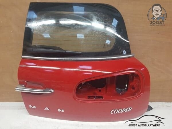 Deur rechts achterkant Mini Clubman F54 v.a 2015 Chili Red, Gebruikt, -, Ophalen of Verzenden, Mini