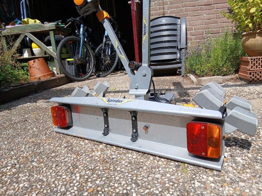 Fietsendrager, Ophalen, 2 fietsen, Gebruikt, Trekhaakdrager